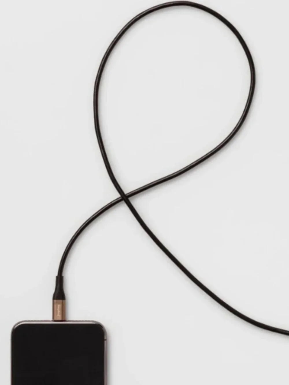 Heyday Lightning to USB-A Cable - Black and Gold